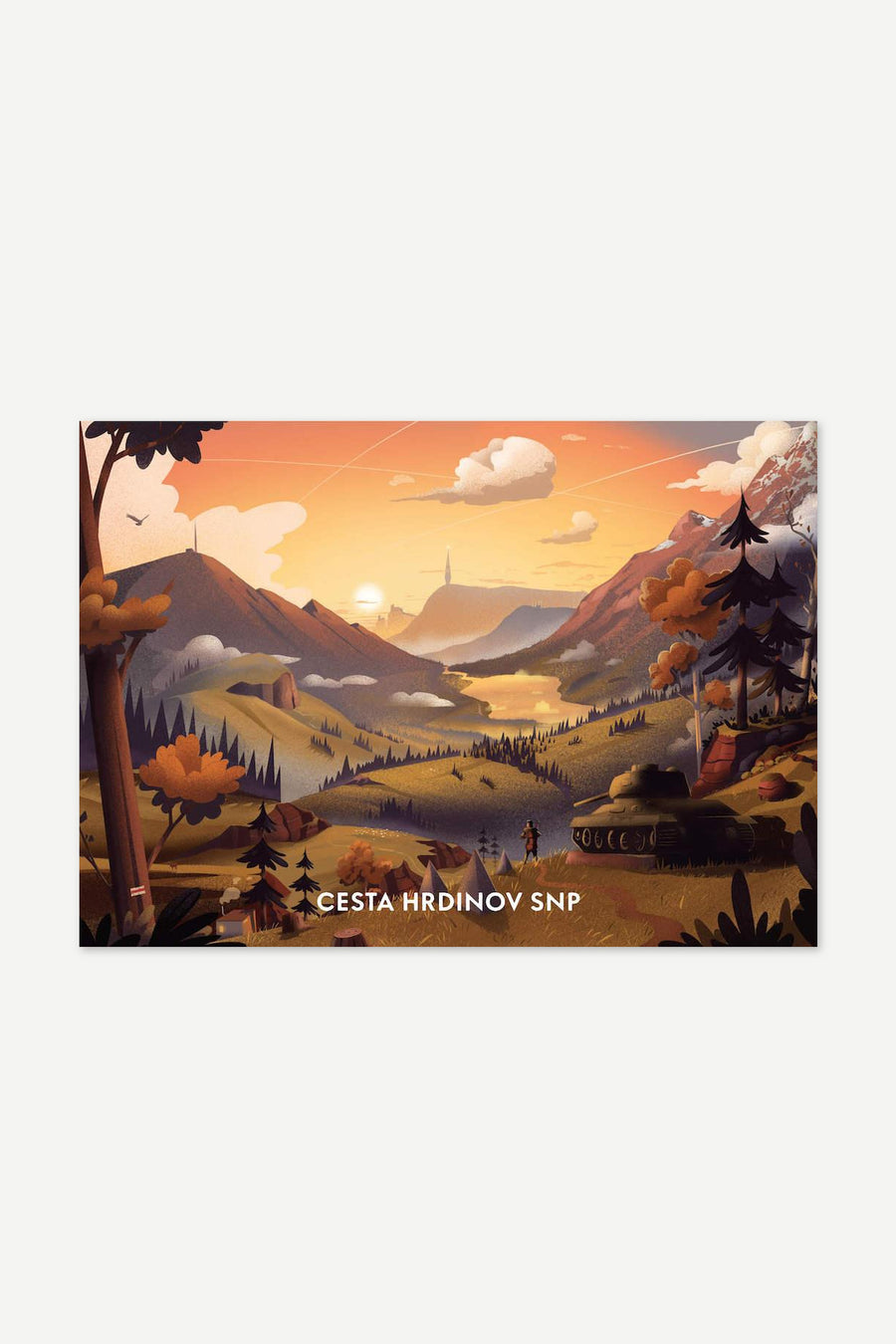 Cesta Hrdinov SNP – Print (Frenky Hříbal and Milan Pleva)