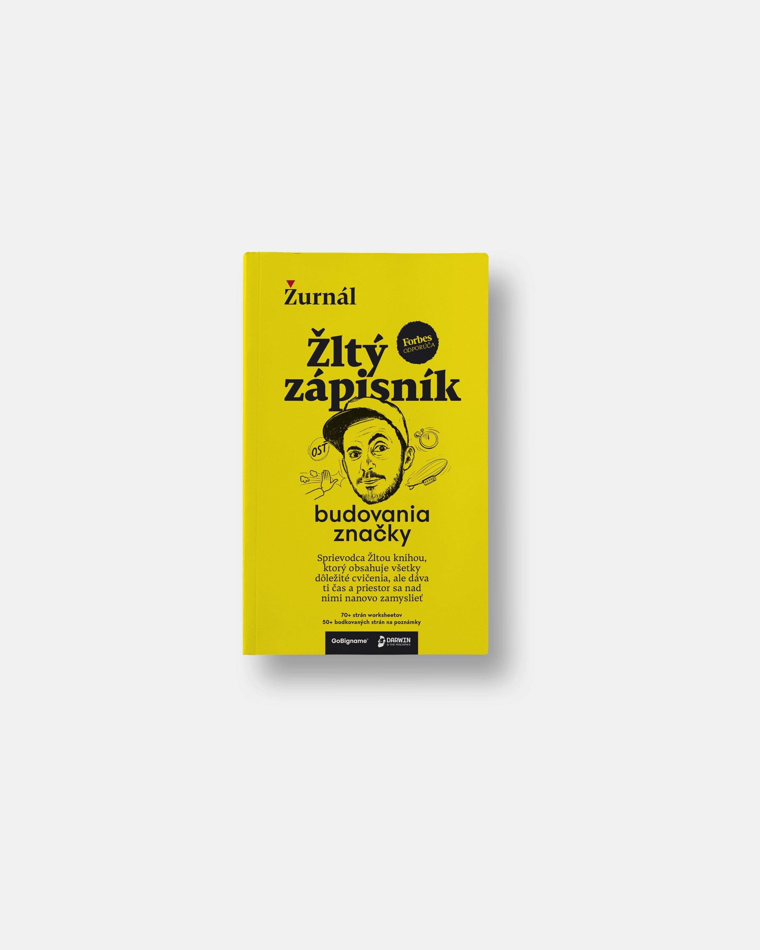 Yellow notebook of branding
