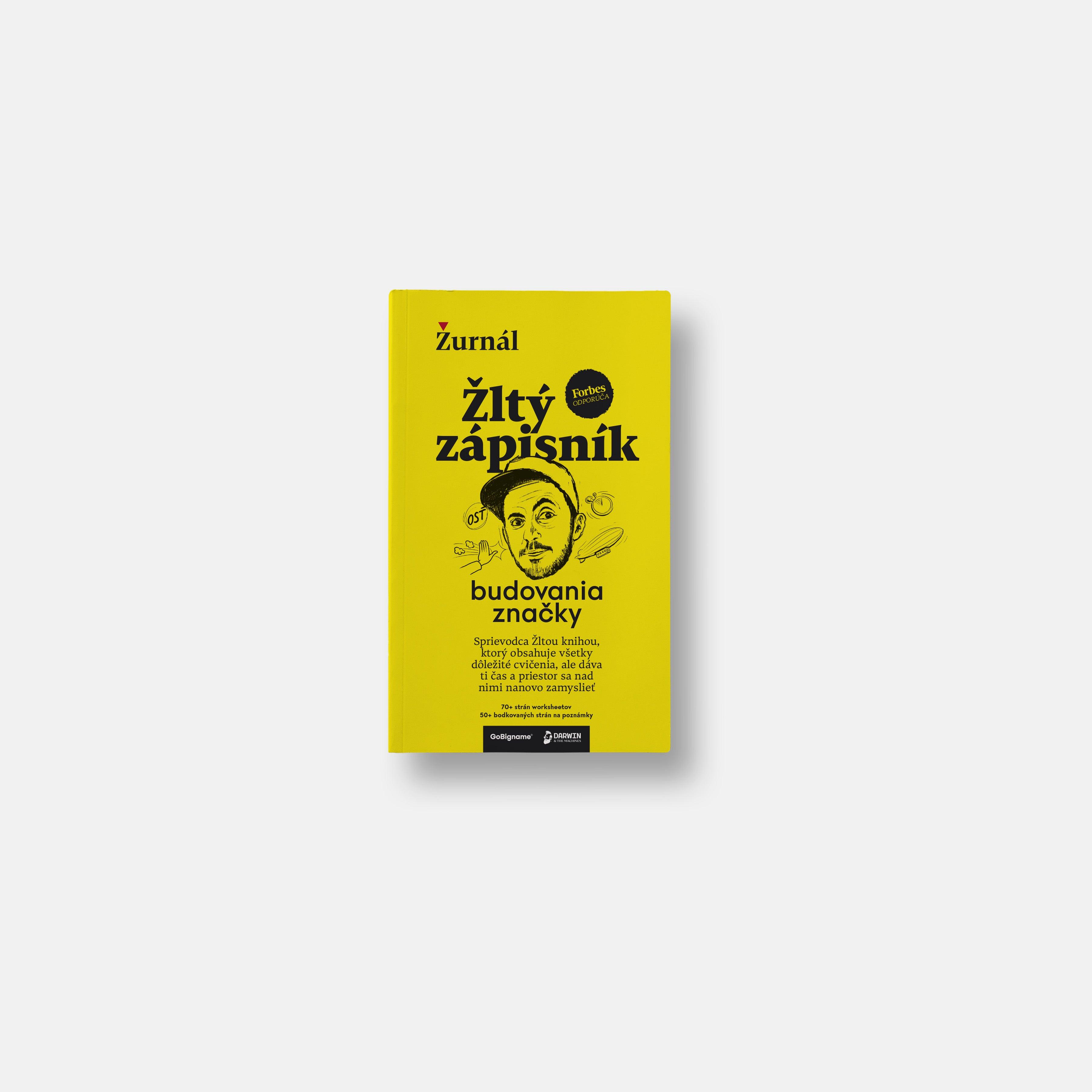 Yellow notebook of branding